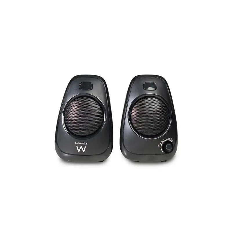 Ewent Altavoces Estéreo de Sobremesa 10W USB y Jack 3.5mm Color Negro