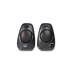 Ewent Altavoces Estéreo de Sobremesa 10W USB y Jack 3.5mm Color Negro
