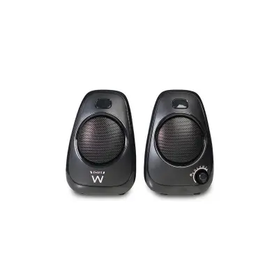 Ewent Altavoces Estéreo de Sobremesa 10W USB y Jack 3.5mm Color Negro
