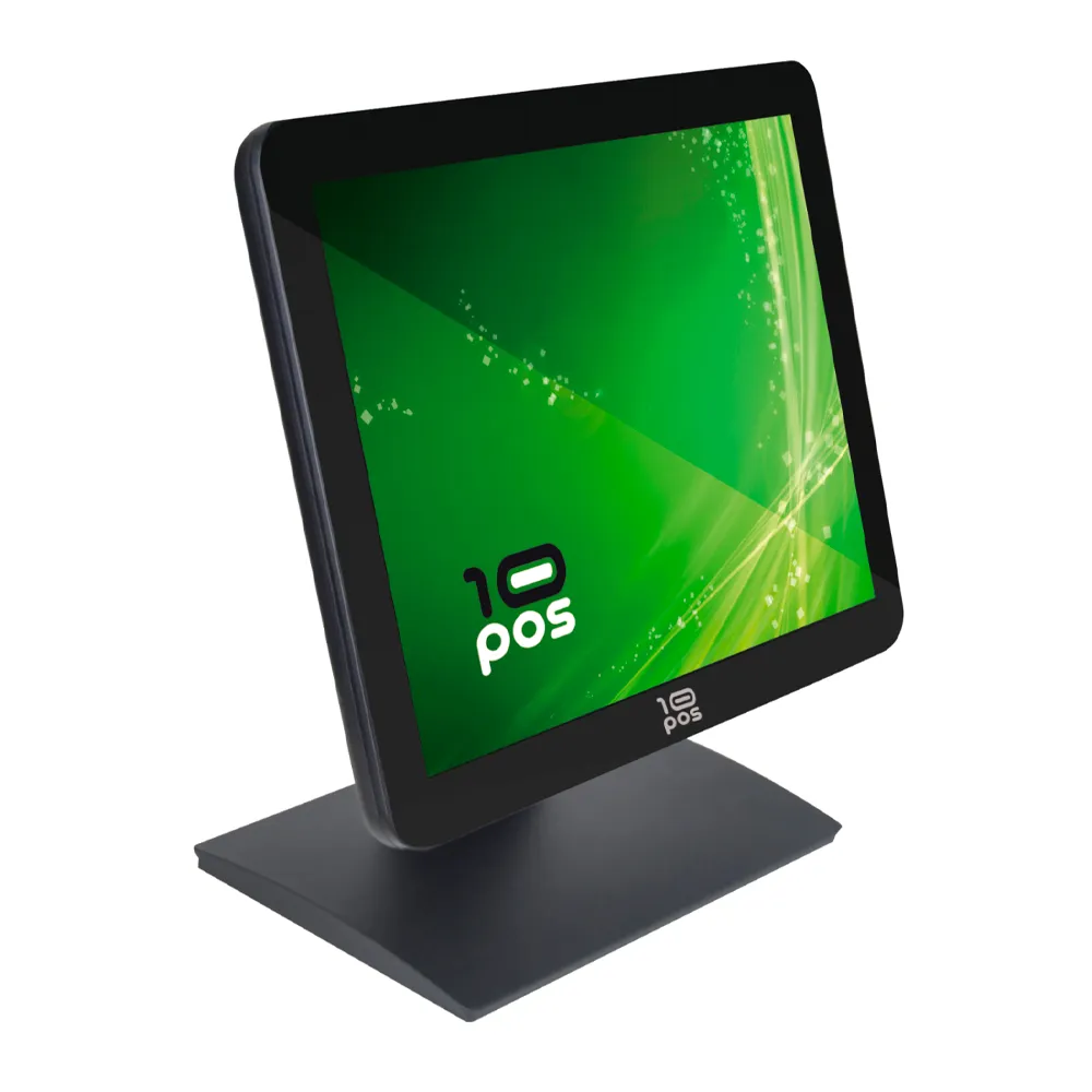 10POS Monitor Táctil 17" Flat con Conexiones USB, HDMI y VGA