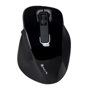 Mouse NGS Wireless Bow Black 1200DPI 2.4GHz Nano Receptor USB