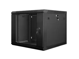 Lanberg Armario Rack 9U Bastidor de Pared Negro WF01-6609-10B