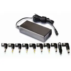 Leotec Cargador Universal Automático 90W con 10 Conectores Diferentes