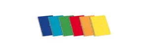 Enri Cuaderno Espiral Tapa Blanda 8º 4x4 80 Hojas Colores Surtidos