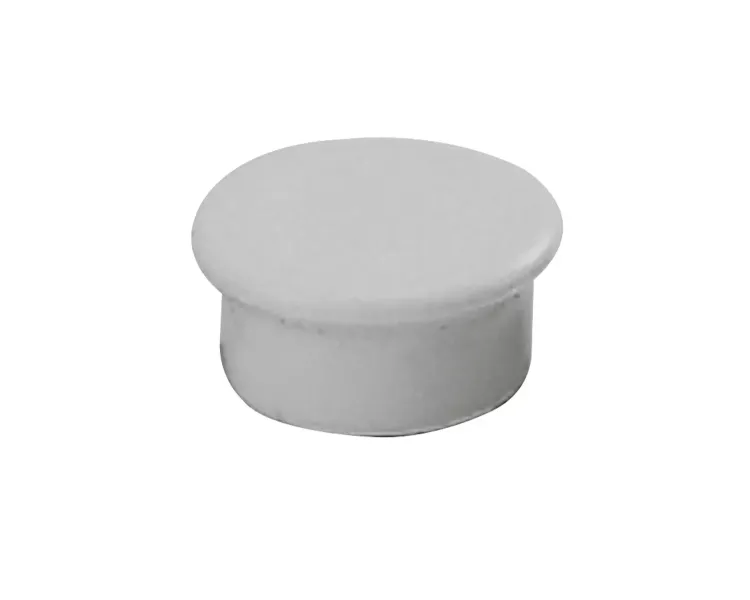 Dahle 95513 Pack De 10 Imanes Para Pizarra Blanca - Diametro De 13Mm - Color Gris