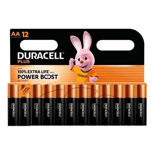 Duracell Pilas Plus Power  Boost Lr06 Alcalinas Aa 1.5V Blister 12