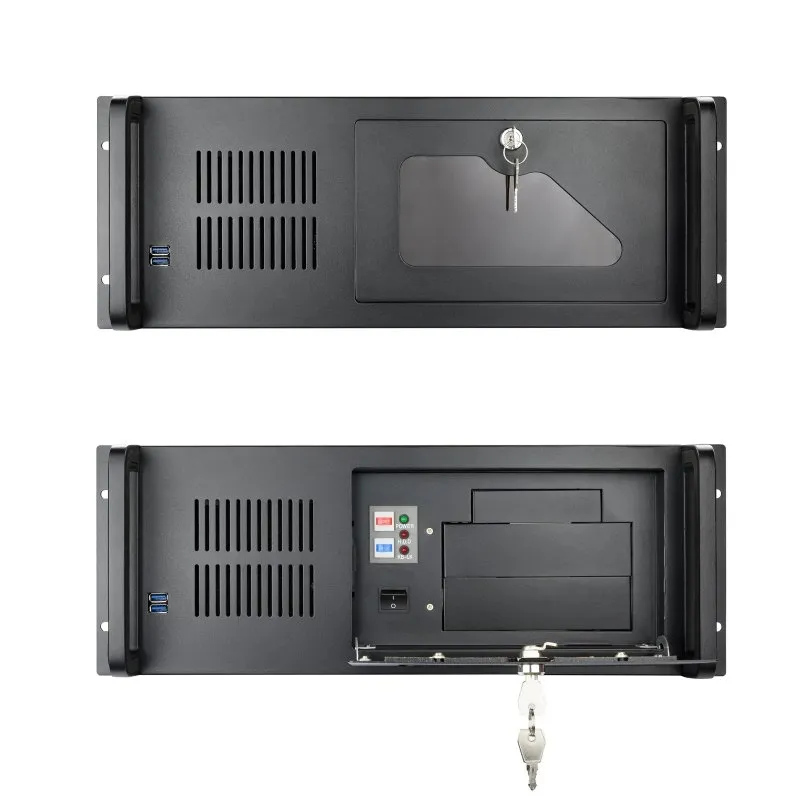Tooq Caja Rack-406N-Usb3 4U 19" Atx Sin F.a Negro