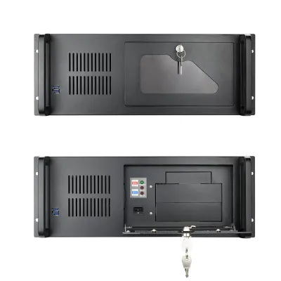 TooQ Caja Rack 406N USB 3.0 4U 19" ATX Sin Fuente de Alimentación Negra