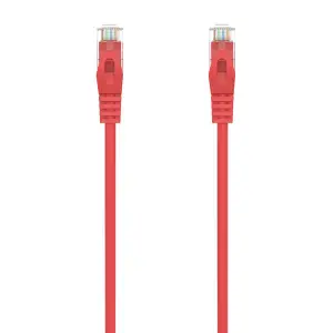 Aisens Cable de Red RJ45 LSZH Cat.6A 500 MHz UTP 0.50m 10 Gigabit/s Rojo