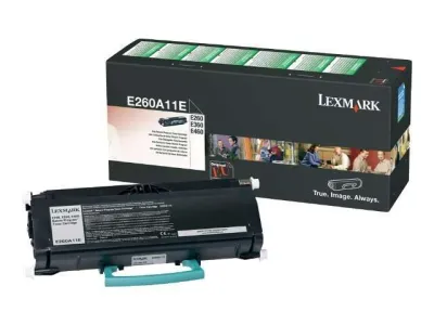 Lexmark Cartucho de Tóner Original Negro para E260/E360/E460/E462