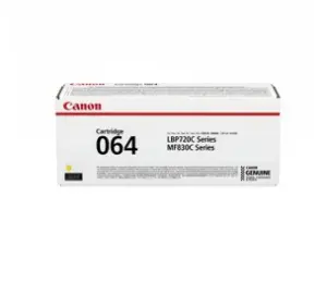Canon Toner Amarillo I-Sensys LBP 720C Series - MF 830C Series - 064Y
