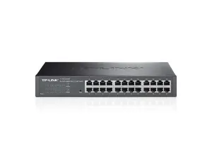 TP-LINK SG1024DE Switch Semigestiónable 24 Puertos Giga Metal 19" Rack