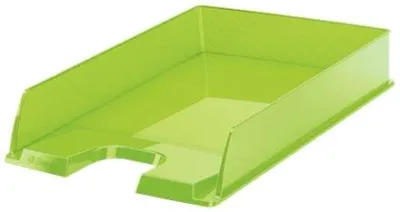 Esselte Bandeja Portadocumentos A4 Vertical Plástico Transparente Verde