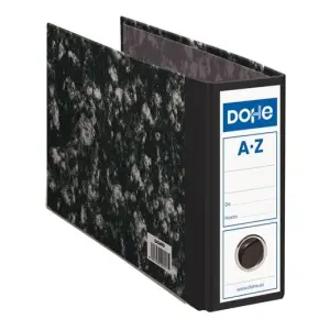 DOHE ARCHIVADOR PALANCA ARCHINOVO CUARTO APAISADO LOMO ANCHO CARTÓN FORRADO NEGRO JASPEADO