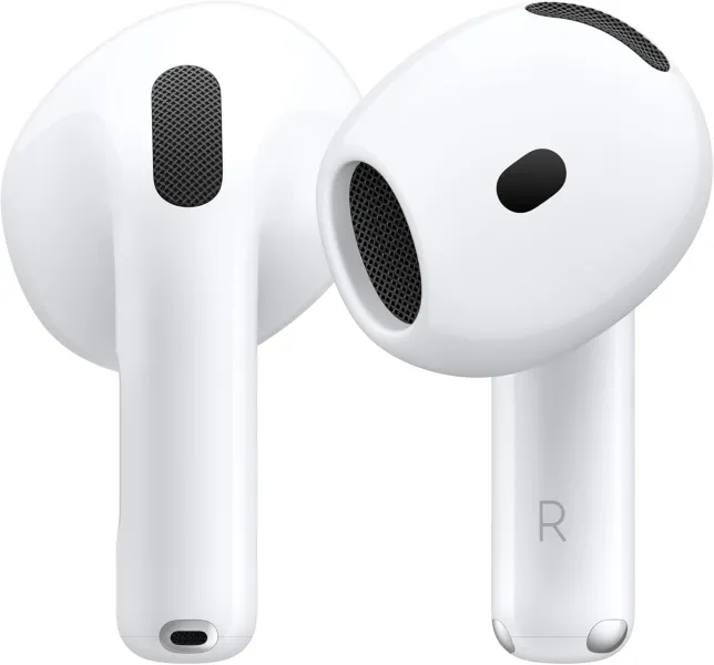Apple Airpods 4ª Gen Auriculares Inalambricos - Cancelacion Activa De Ruido - Estuche De Carga - Usb-C - Color Blanco