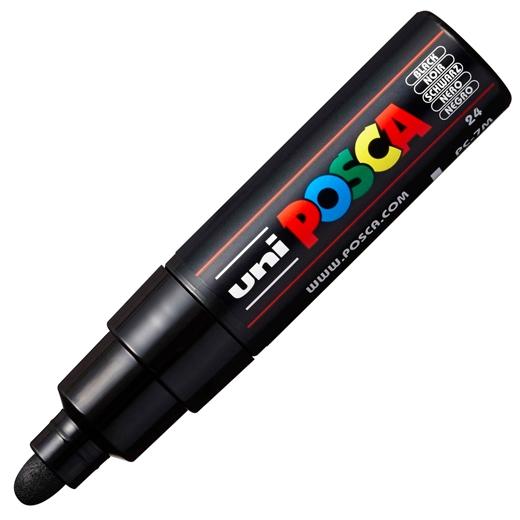 Posca Marcador  Pc-7M No Permanente Punta Forma De Bala  4,5-5,5Mm Negro