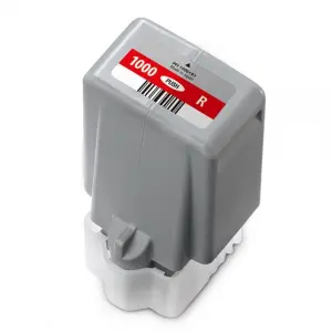 Canon PFI1000 Rojo Cartucho de Tinta Pigmentada Compatible PFI1000R/0554C001