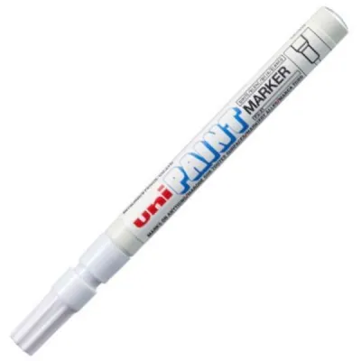 Uniball Marcador Permanente Paint Marker Px-20(L) Blanco