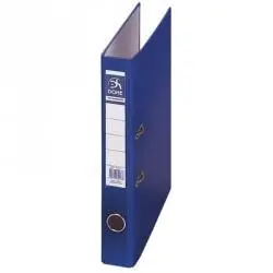 DOHE ARCHIVADOR PALANCA ARCHICOLOR FOLIO LOMO ESTRECHO RADO CARTÓN FORRADO PP AZUL