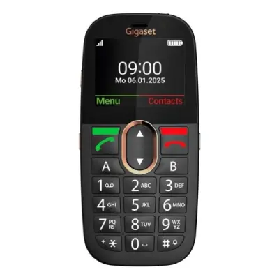 Gigaset GL695 Móvil Senior 4G 2.31" Negro con Base