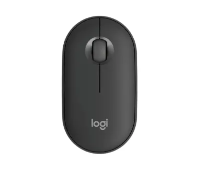Logitech Pebble M350s Ratón Inalámbrico USB 1000dpi Multidispositivo Ambidiestro Grafito