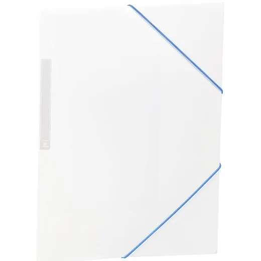 Carchivo Carpeta 3 Solapas Folio C/Gomas Pp Opaco Blanco