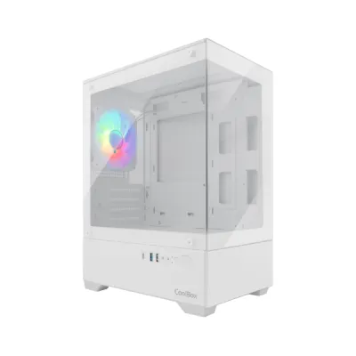 Coolbox GM200 Vision Lite Mini Torre Micro ATX - Cristal Templado - USB-A 3.2, USB-C 3.2, ARGB