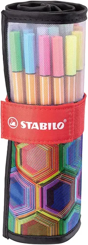 Stabilo Rotuladores Point 88 Arty Line C/Surtidos Estuche Rollerset 25 Ud