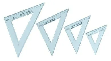 Faibo Escuadra Escolar 25 Cm Irrompible