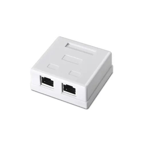 AISENS A139-0304 Caja De Conexiones De Red Cat6 Blanca