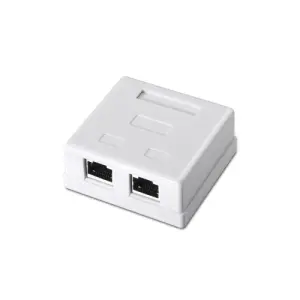 AISENS A139-0304 Caja De Conexiones De Red Cat6 Blanca