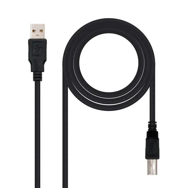 Nanocable Cable De Impresora Usb-A 2.0 Macho A Usb-B Macho 1M