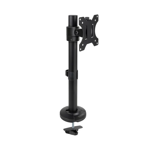 Tooq Soporte De Mesa Para Monitor De 17"-32" - Altura, Rotacion Y Giro Regulables - Gestion De Cables - Peso Max 8Kg - Vesa 100X100Mm - Color Negro