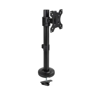 Tooq Soporte de Mesa para Monitor 17"-32" Ajustable con Gestión de Cables, Negro