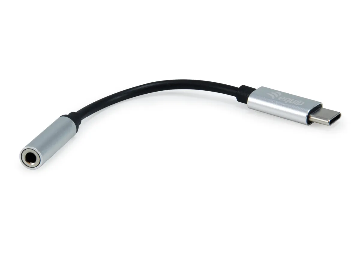 Adaptador Usb-C Equip A Audio Jack 3.5Mm Hembra - Conexión Perfecta