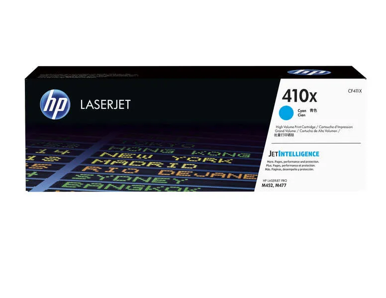 HP CF411X Cartucho de Tóner Original Cian - 410X