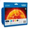 Brother Tinta Pack 4 Colores BK/C/M/Y para DCP-145C/165C/195C/197C/375CW y MFC-250C/255CW/290C/295CN