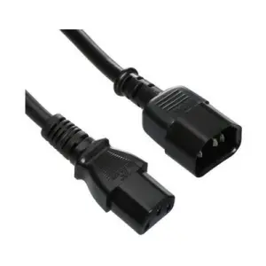 Nanocable Cable de Alimentación C13 Hembra a C14 Macho 1.50m Negro