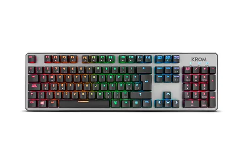 Krom Kernel Teclado Juego Usb Negro