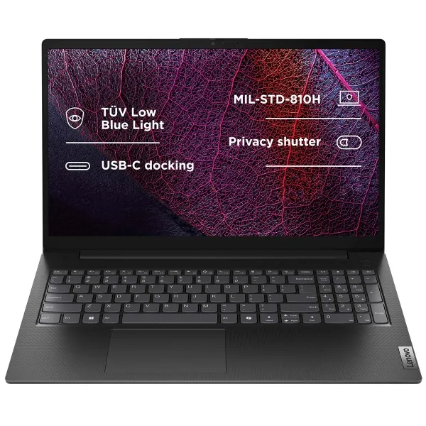 Lenovo V15 G5 Irl Portatil 15.6" Intel Core 5 120U - 8Gb - 512Gb Ssd - Windows 11 Home - Color Negro - Teclado Qwerty (Es)