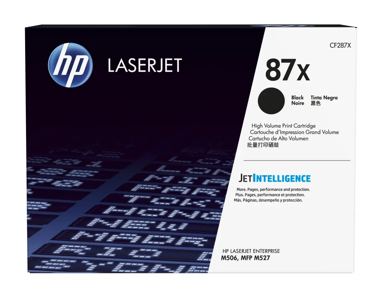 HP CF287X Cartucho de Tóner Original Negro