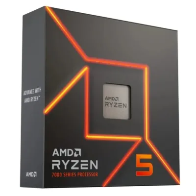 AMD Ryzen 5 7600X 4.7GHz 6-Core AM5 Box Sin Ventilador