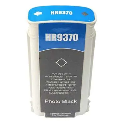 HP 72 Cartucho de Tinta Negro Photo - Reemplazo C9370A