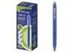 Bismark Bolígrafo Borrable con Clip 0.7 mm Grip de Goma Color Azul