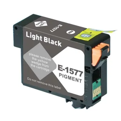 Epson T1577 Cartucho de Tinta Pigmentada Negro Light - Reemplazo C13T15774010