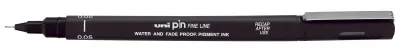 Uni-ball Rotulador Calibrado 0.05mm Punta Poliacetal Tinta Pigmentada Negra