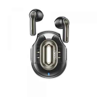 XO X43 Auriculares TWS Bluetooth 5.4 con Estuche USB-C y Autonomía de 18h - Negro