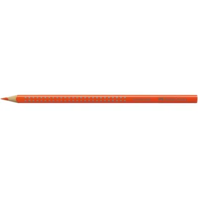 Faber Castell Lápiz De Color Acuarelable Colour Grip Naranja De Cadmio Oscuro