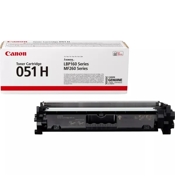 Canon 051H Negro Cartucho De Toner Original - 2169C002