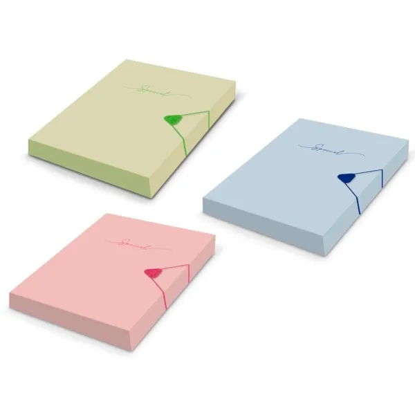 Bismark Carpeta Para Proyectos A4 - Medidas 310X230X40Mm - Fabricada En Polipropileno - Cierre Con Goma - Colores Pastel Surtidos